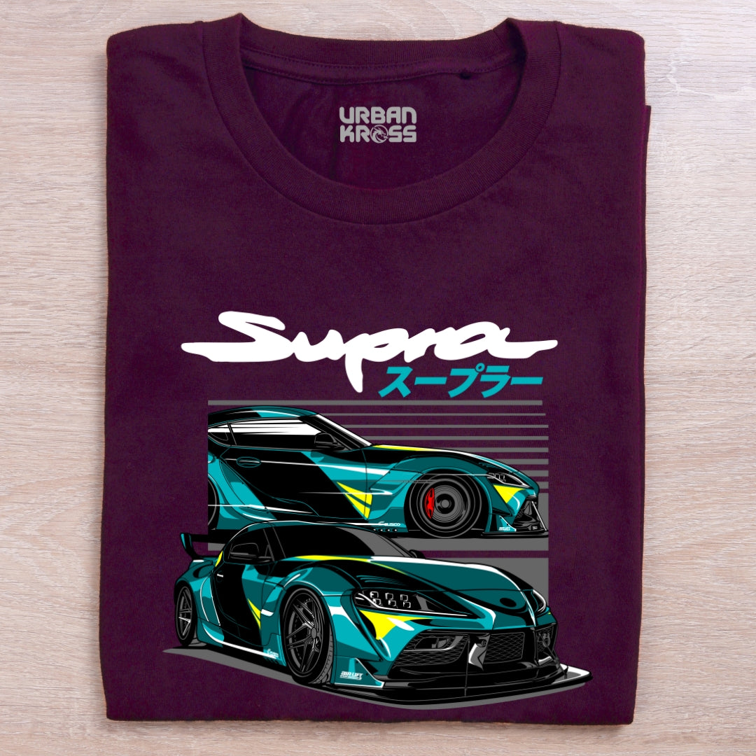 Racing Car Supra Unisex Classic Crew T-Shirt