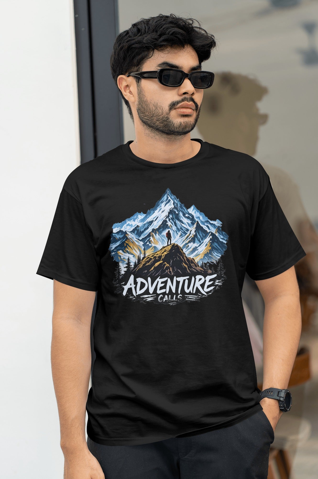 Adventure Awaits Dark Unisex T-shirts
