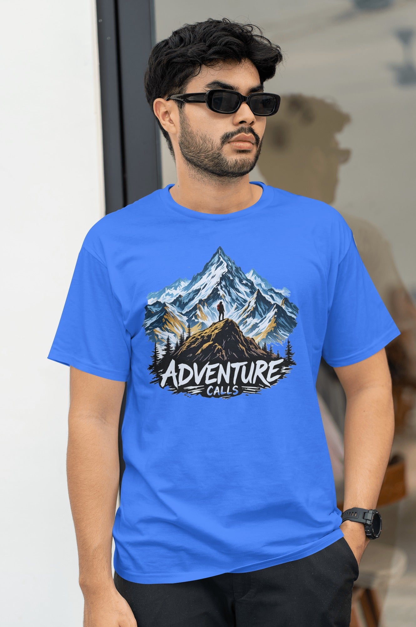 Adventure Awaits Dark Unisex T-shirts