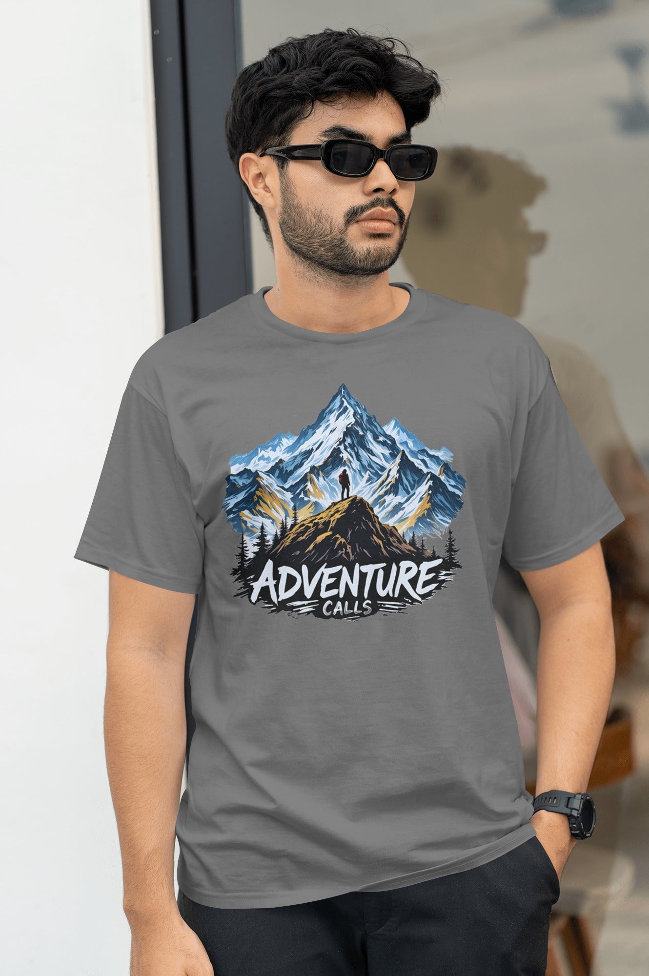 Adventure Awaits Dark Unisex T-shirts