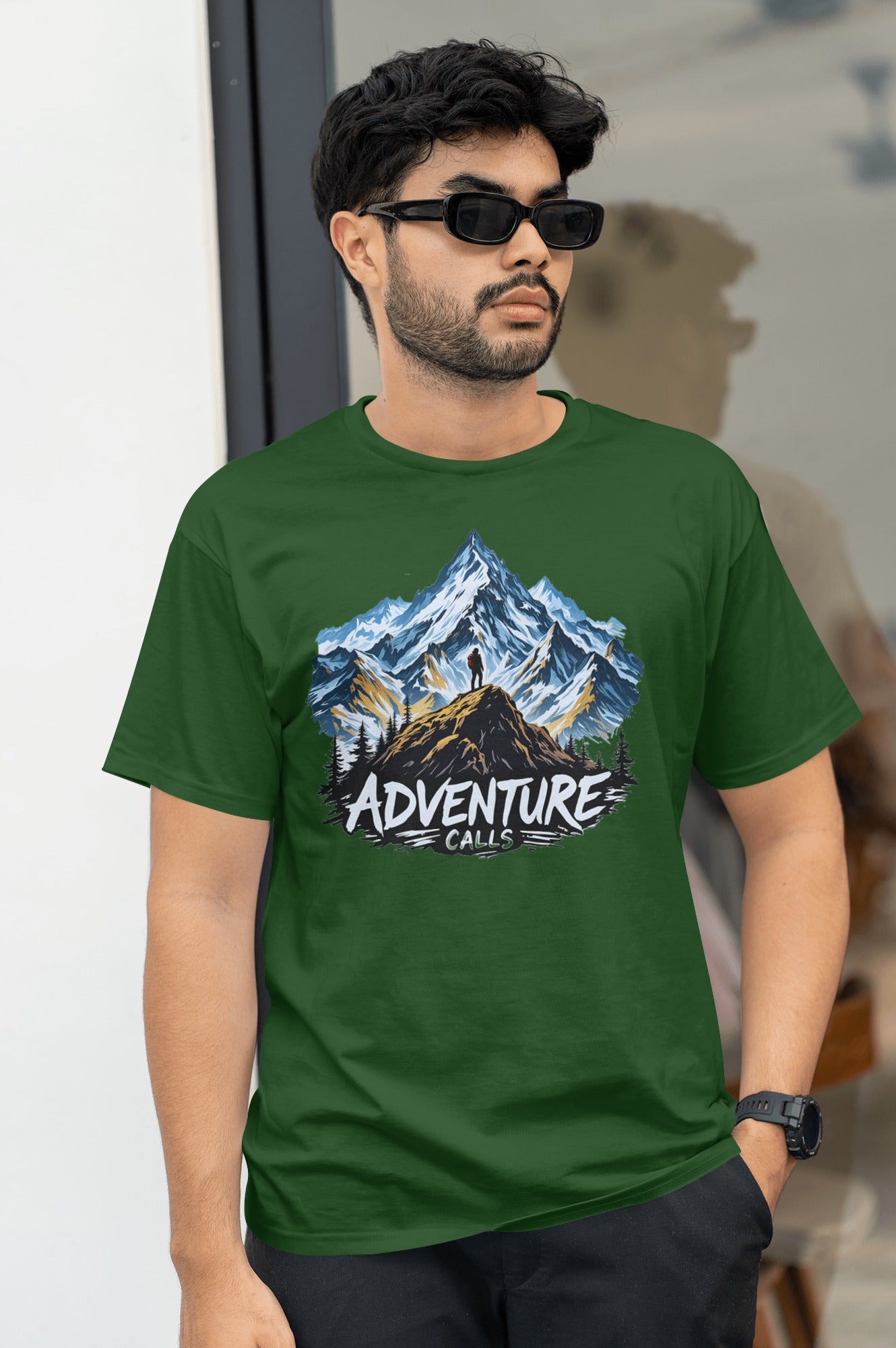 Adventure Awaits Dark Unisex T-shirts