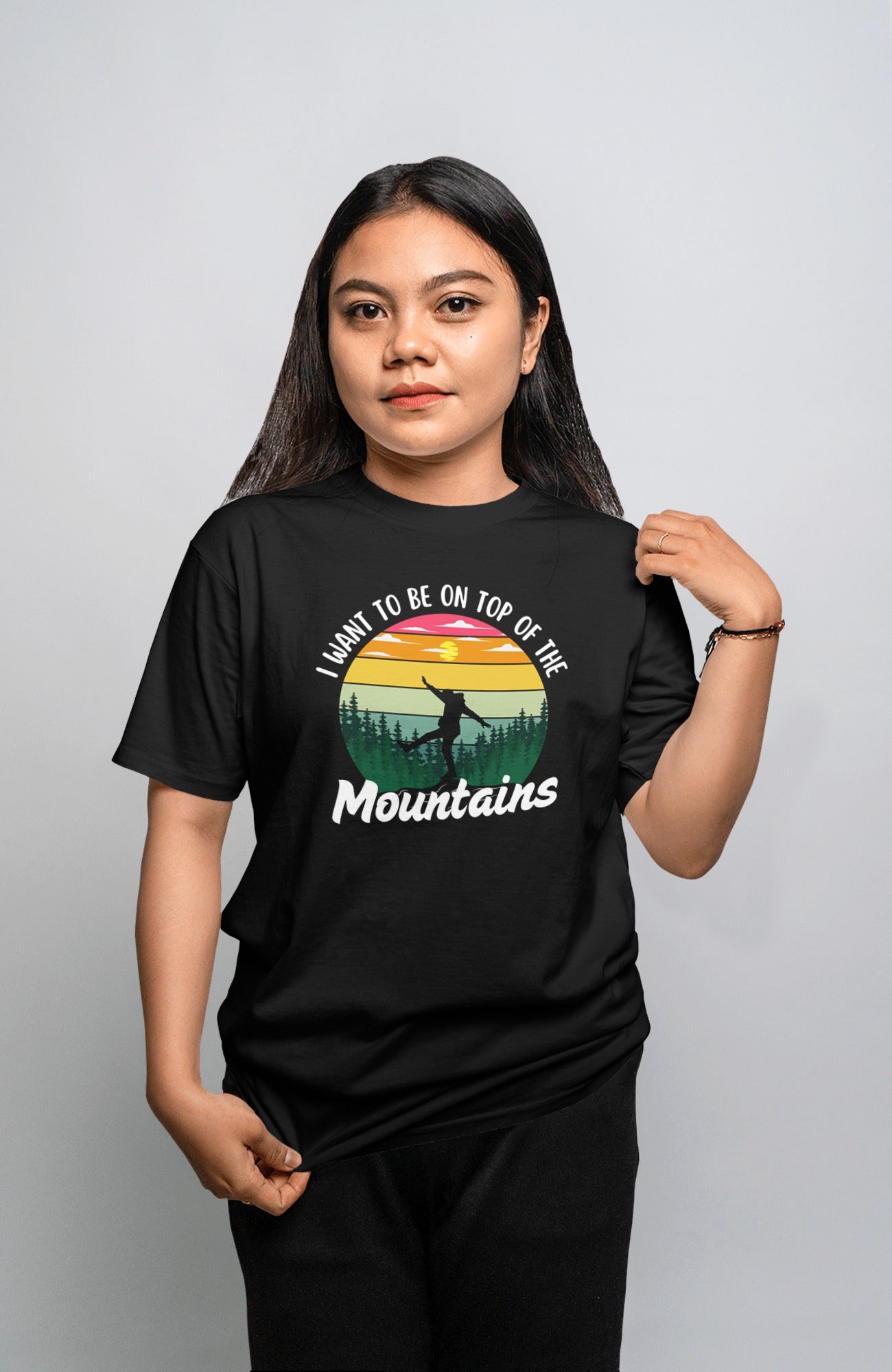 I Want To Be on Top Of The Mountains - Unisex T-shirts