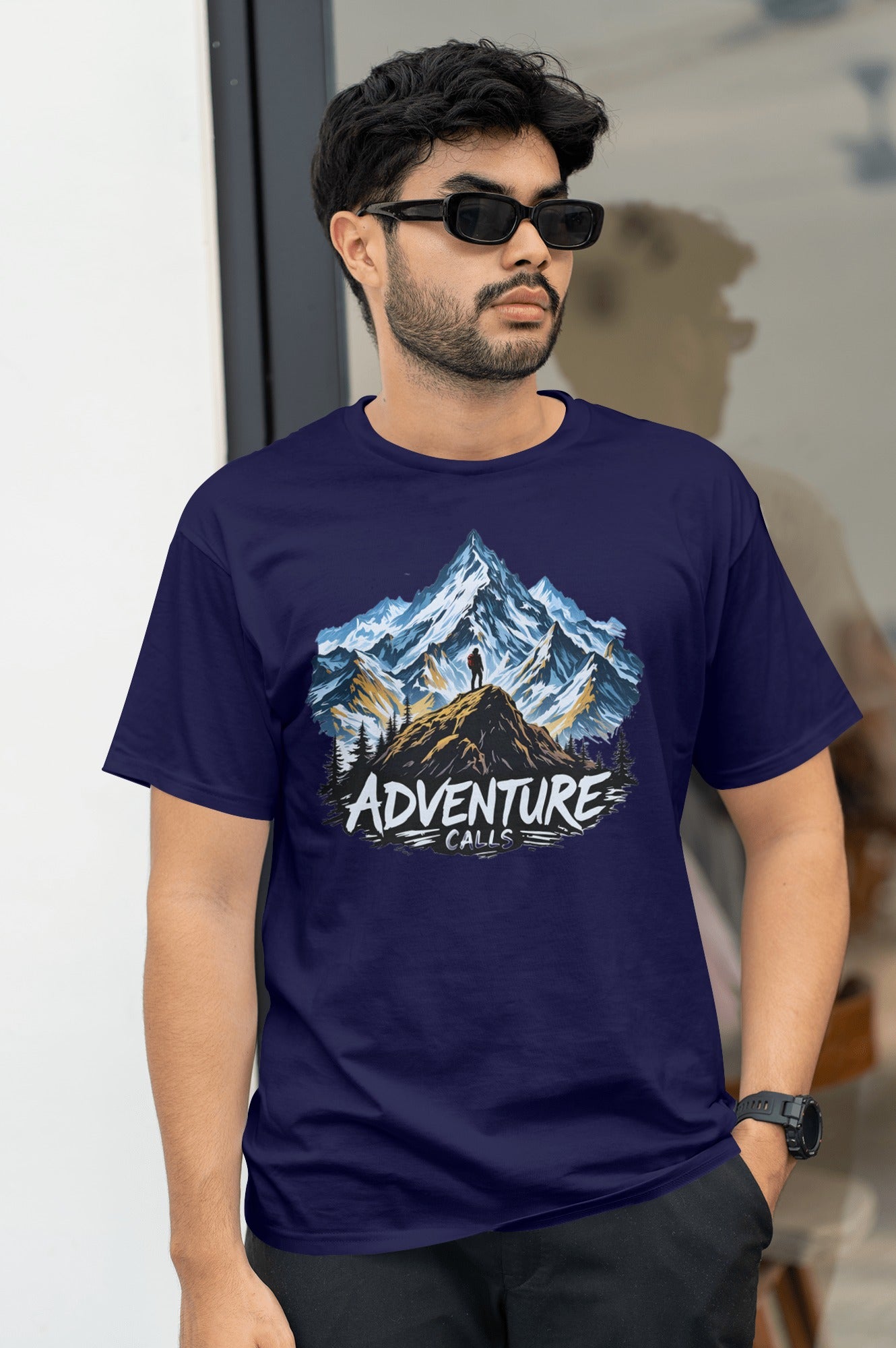 Adventure Awaits Dark Unisex T-shirts