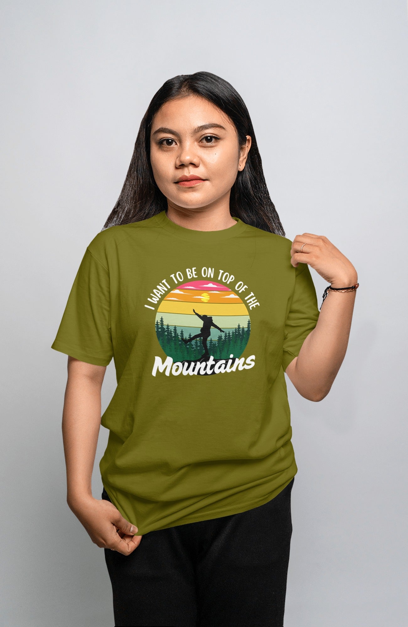 I Want To Be on Top Of The Mountains - Unisex T-shirts