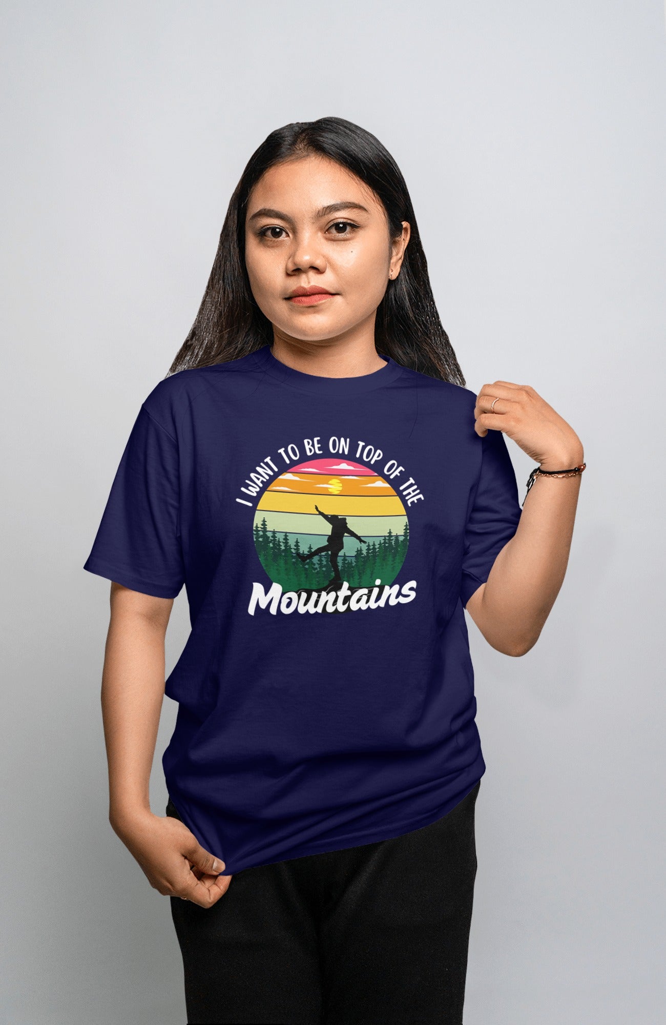 I Want To Be on Top Of The Mountains - Unisex T-shirts