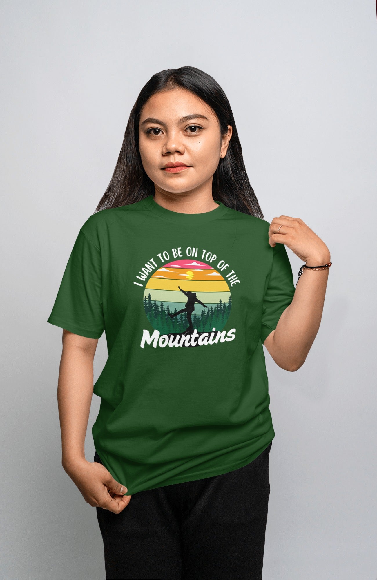 I Want To Be on Top Of The Mountains - Unisex T-shirts