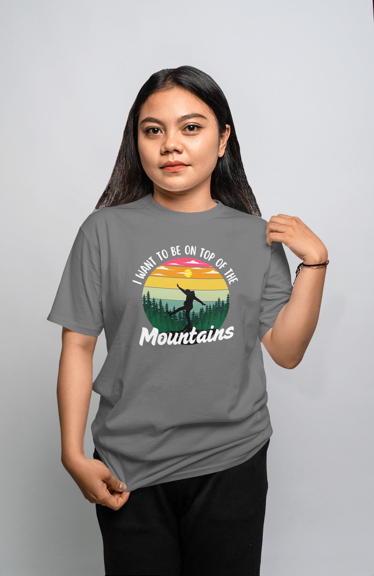 I Want To Be on Top Of The Mountains - Unisex T-shirts