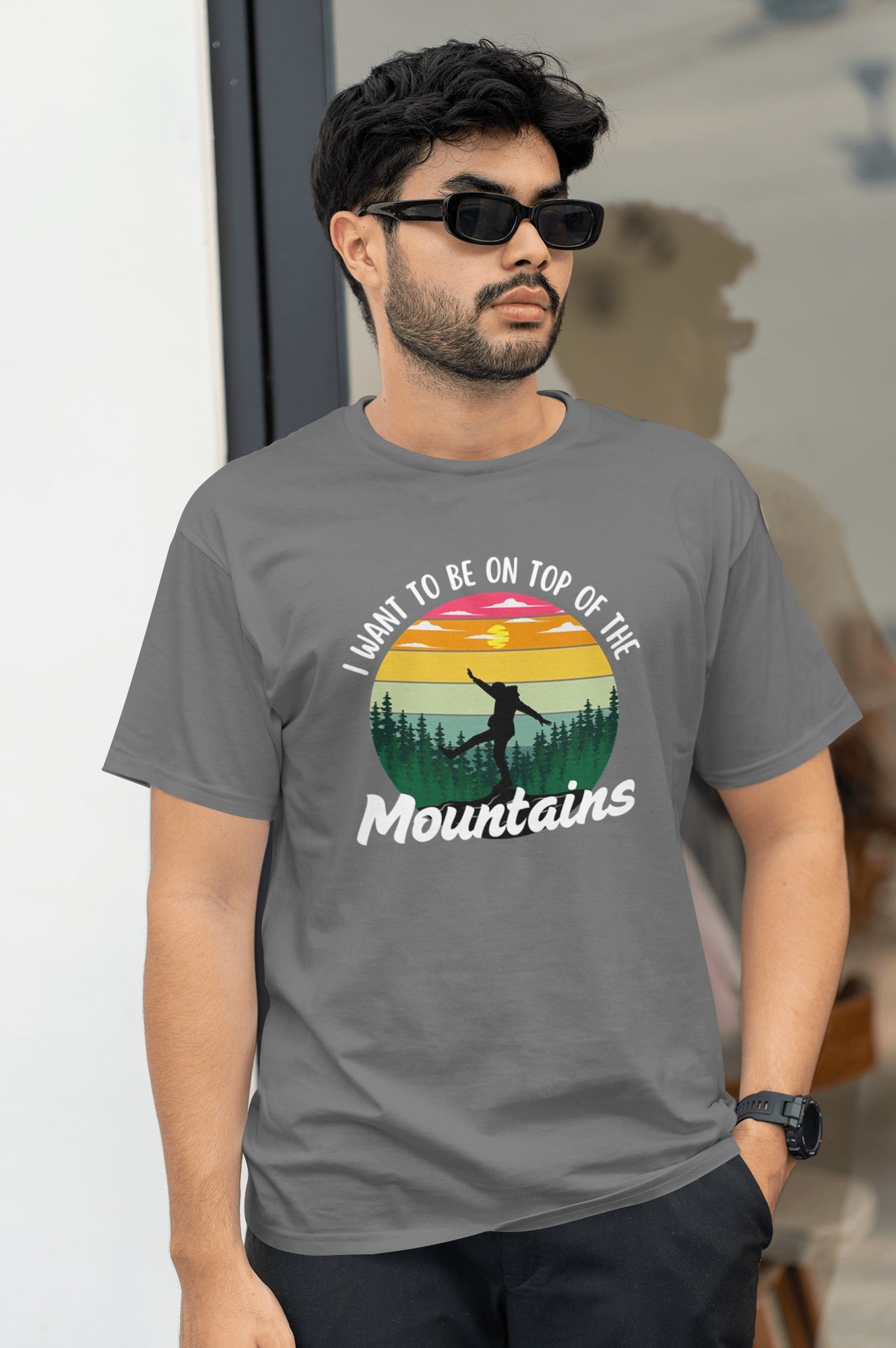 I Want To Be on Top Of The Mountains - Unisex T-shirts