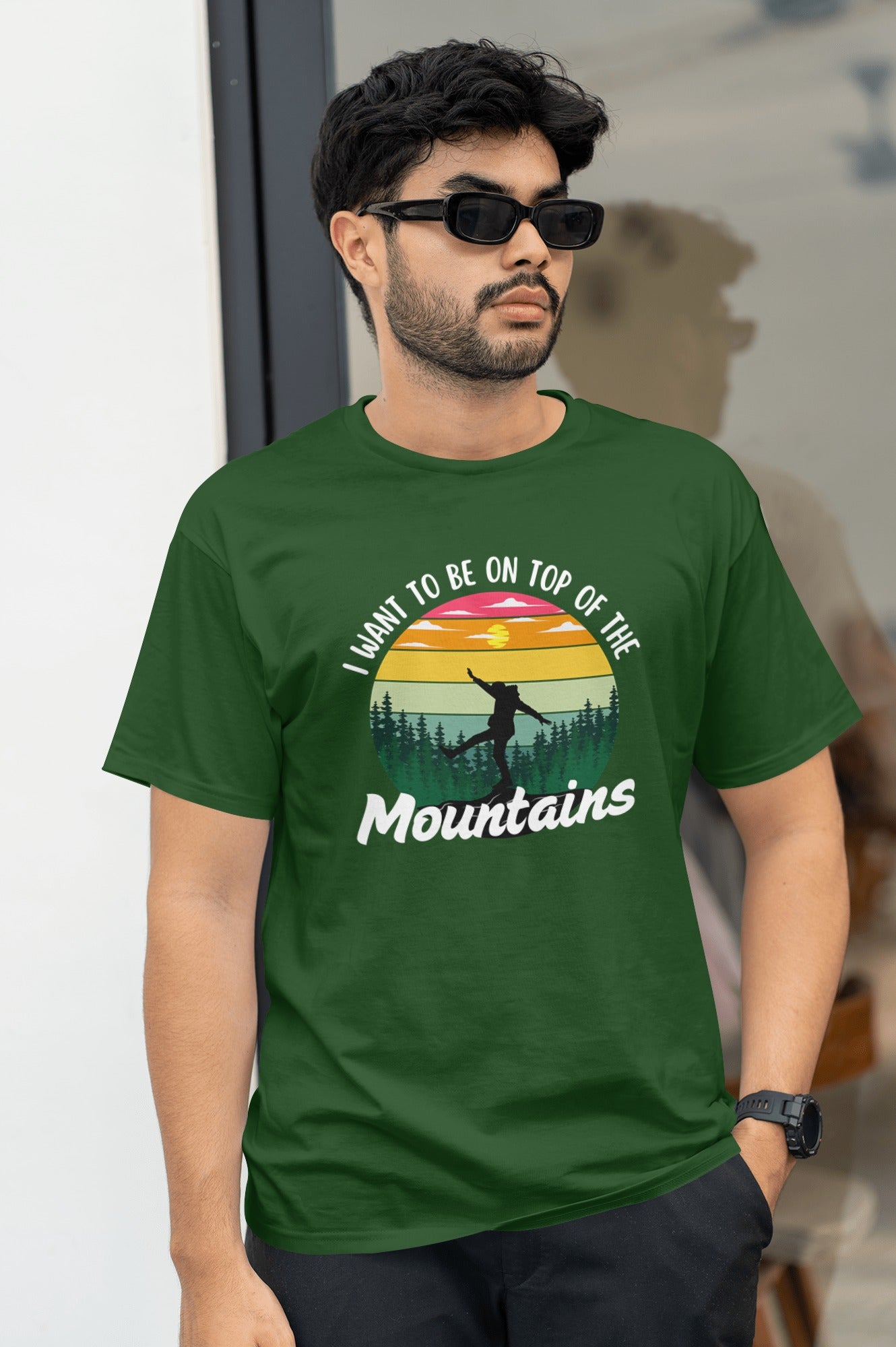 I Want To Be on Top Of The Mountains - Unisex T-shirts