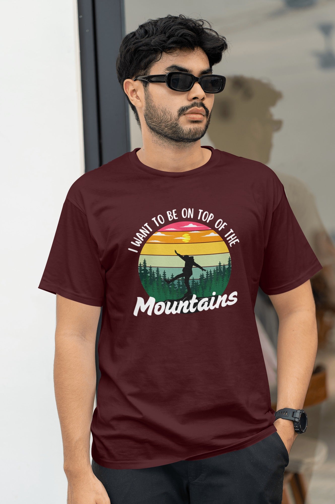 I Want To Be on Top Of The Mountains - Unisex T-shirts