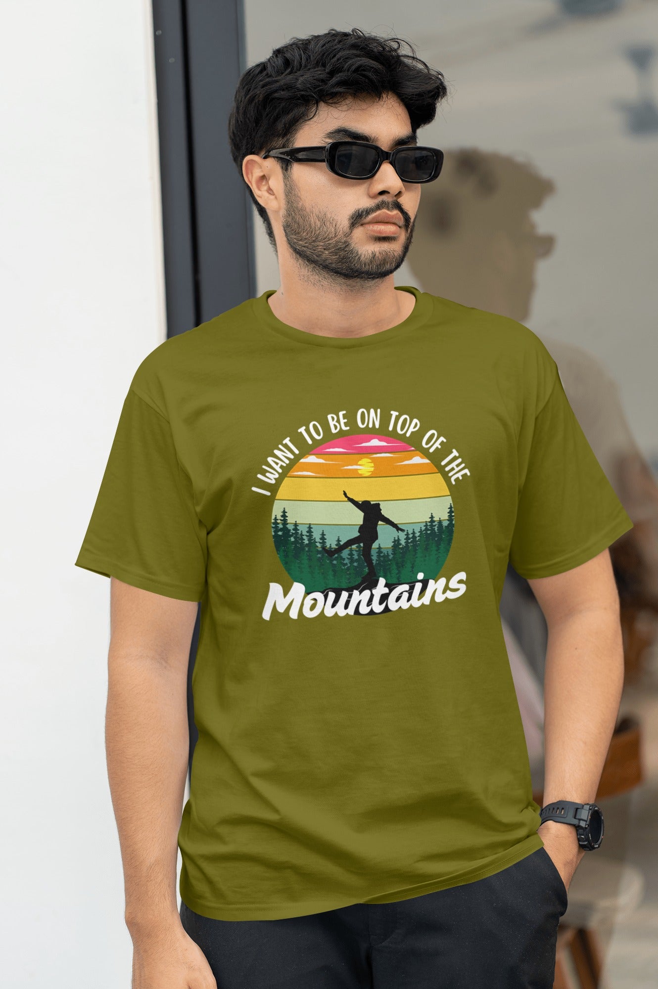 I Want To Be on Top Of The Mountains - Unisex T-shirts