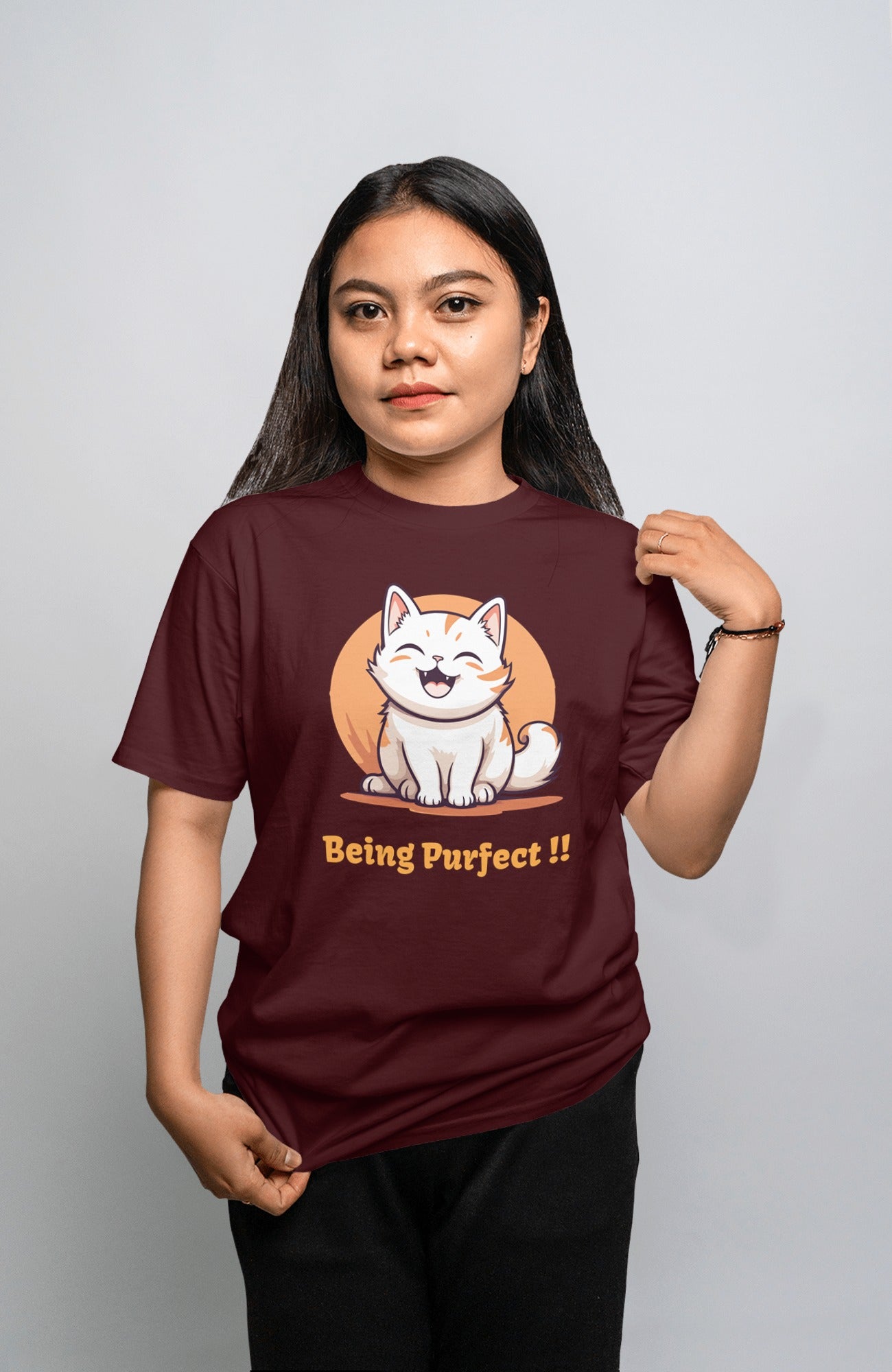 Being Purfect Unisex Tshirt- Dark