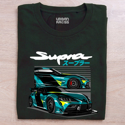 Racing Car Supra Unisex Classic Crew T-Shirt