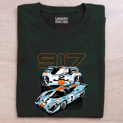 Racing Car 917 Unisex Classic Crew T-Shirt