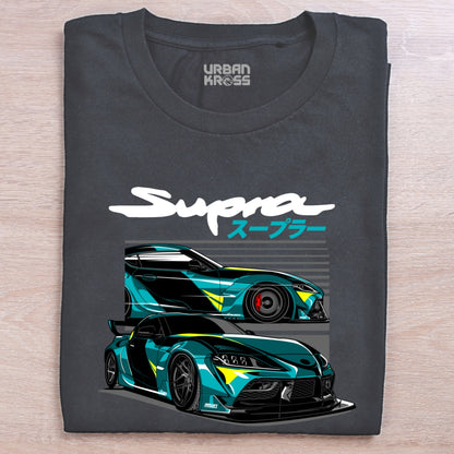 Racing Car Supra Unisex Classic Crew T-Shirt