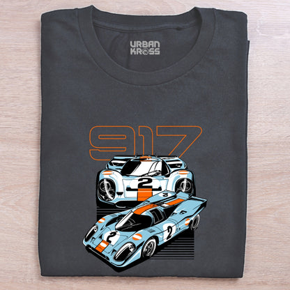 Racing Car 917 Unisex Classic Crew T-Shirt