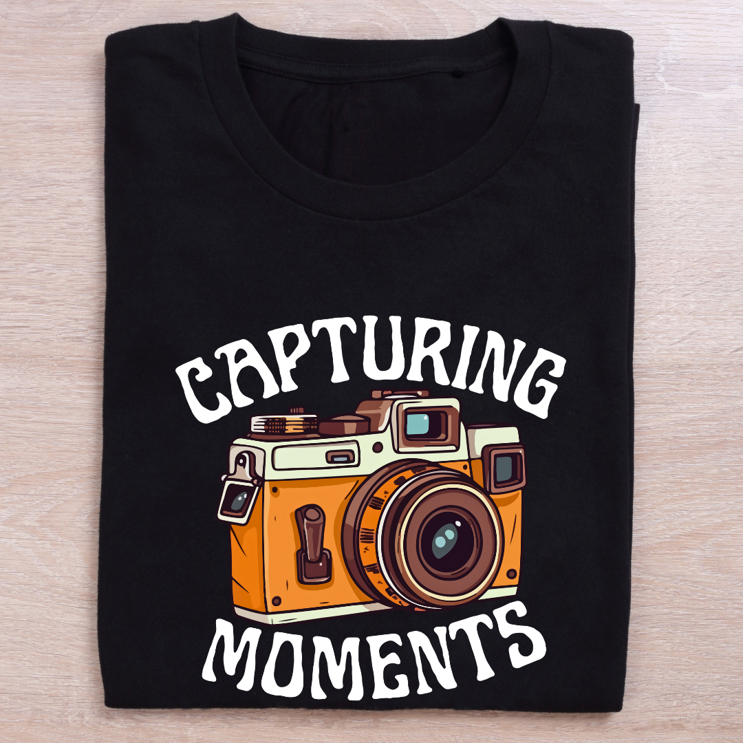 Capturing Moments Unisex Half Sleeve T-shirt