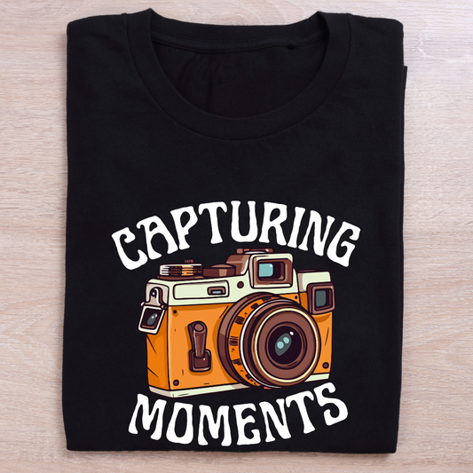 Capturing Moments Unisex Half Sleeve T-shirt