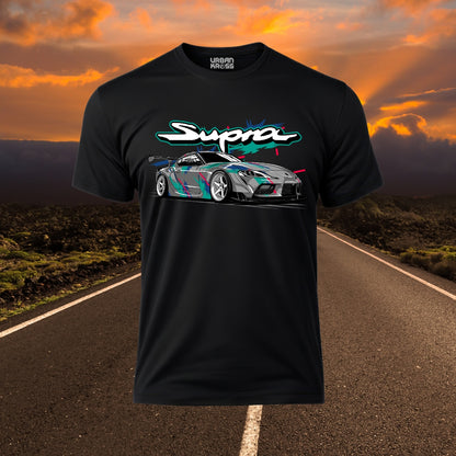 Racing Car Supra Unisex Classic Crew T-Shirt