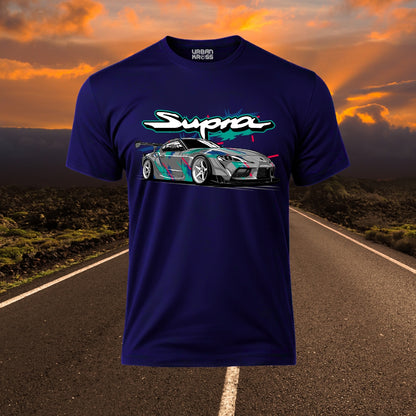 Racing Car Supra Unisex Classic Crew T-Shirt