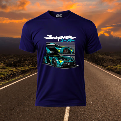 Racing Car Supra Unisex Classic Crew T-Shirt
