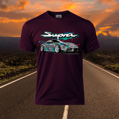 Racing Car Supra Unisex Classic Crew T-Shirt
