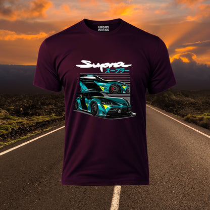 Racing Car Supra Unisex Classic Crew T-Shirt