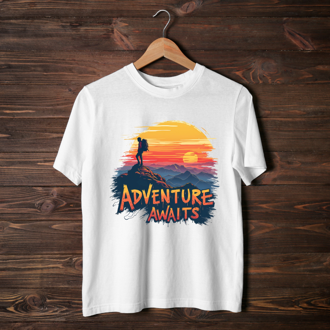 Adventure Awaits Unisex Light Tshirts