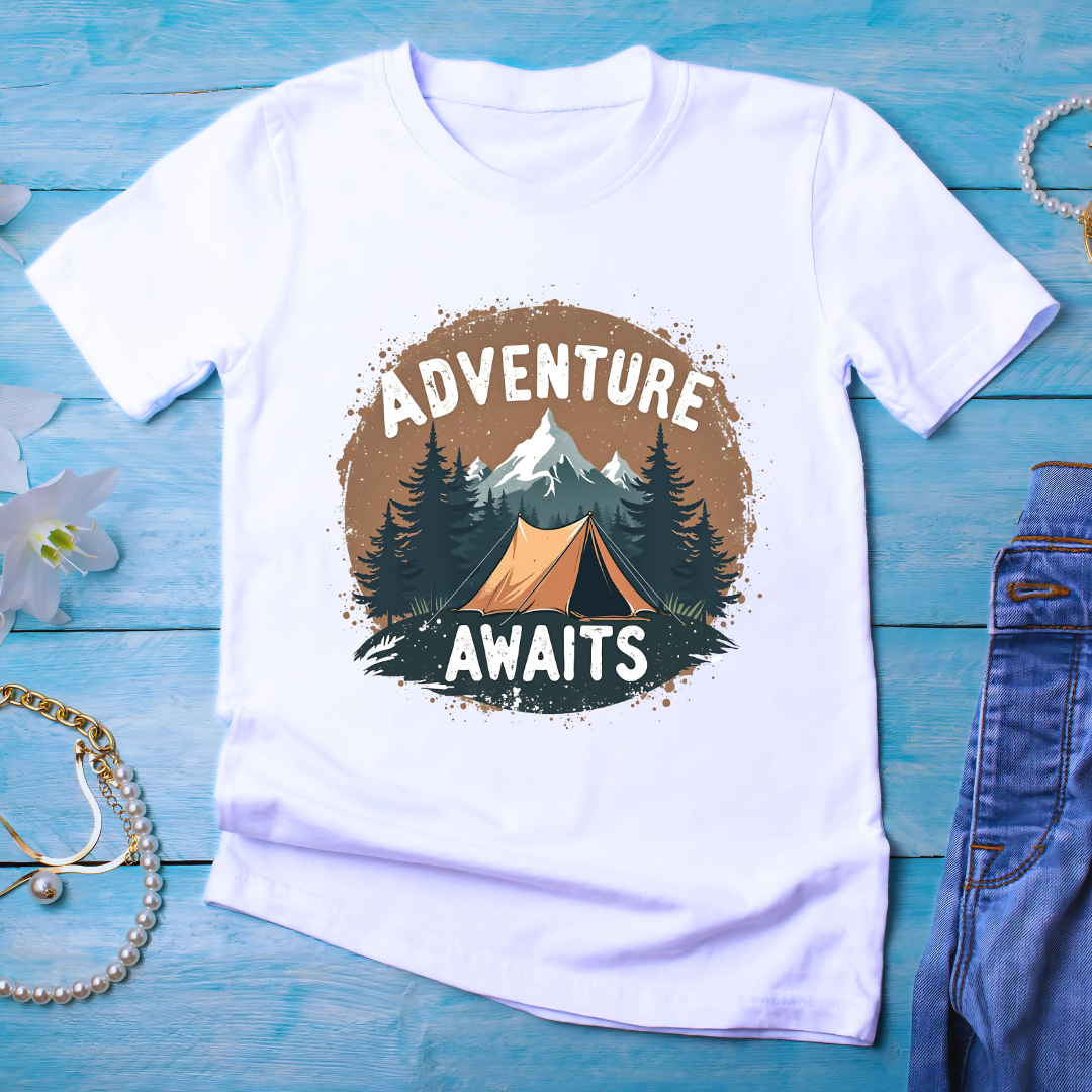 Adventure Awaits Light Unisex Tshirts