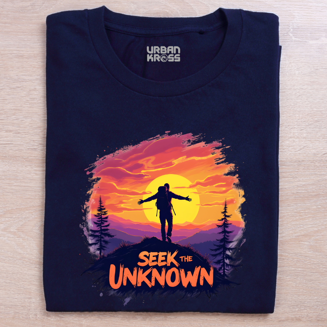 Seek The Unknown Unisex Classic Crew T-Shirt