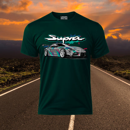 Racing Car Supra Unisex Classic Crew T-Shirt