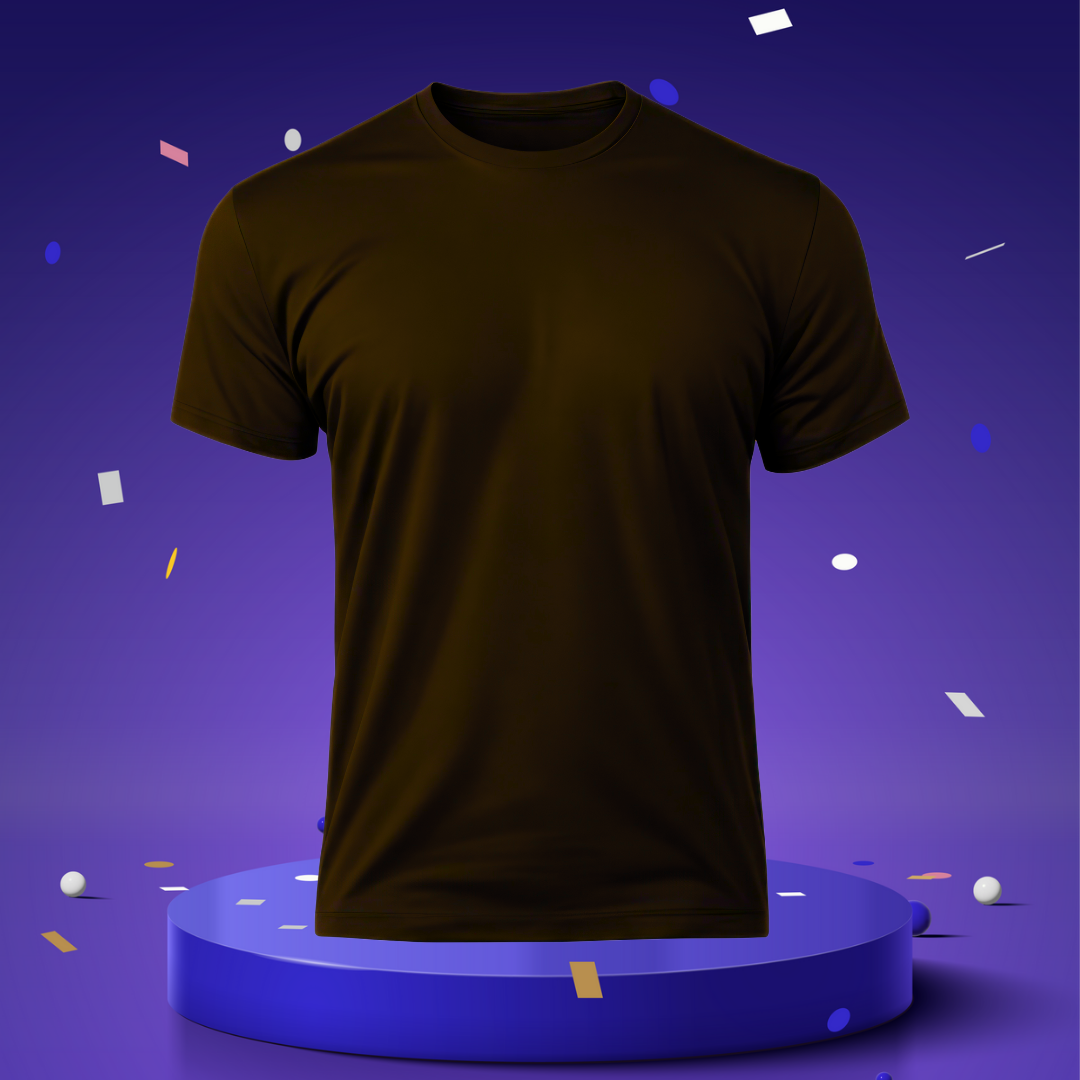 Plain Dark Unisex Tshirt