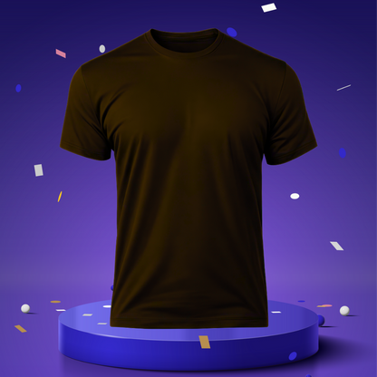 Plain Dark Unisex Tshirt