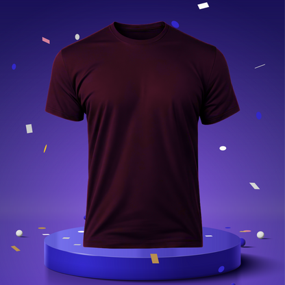 Plain Dark Unisex Tshirt