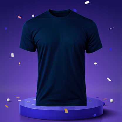 Plain Dark Unisex Tshirt