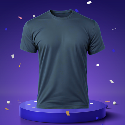 Plain Dark Unisex Tshirt