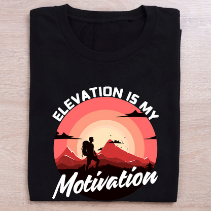 Elevation is my motivation Unisex Tshirts