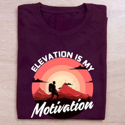 Elevation is my motivation Unisex Tshirts
