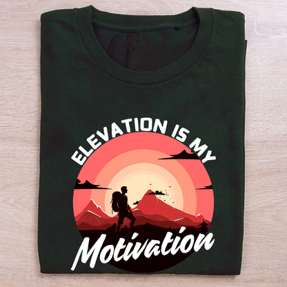 Elevation is my motivation Unisex Tshirts