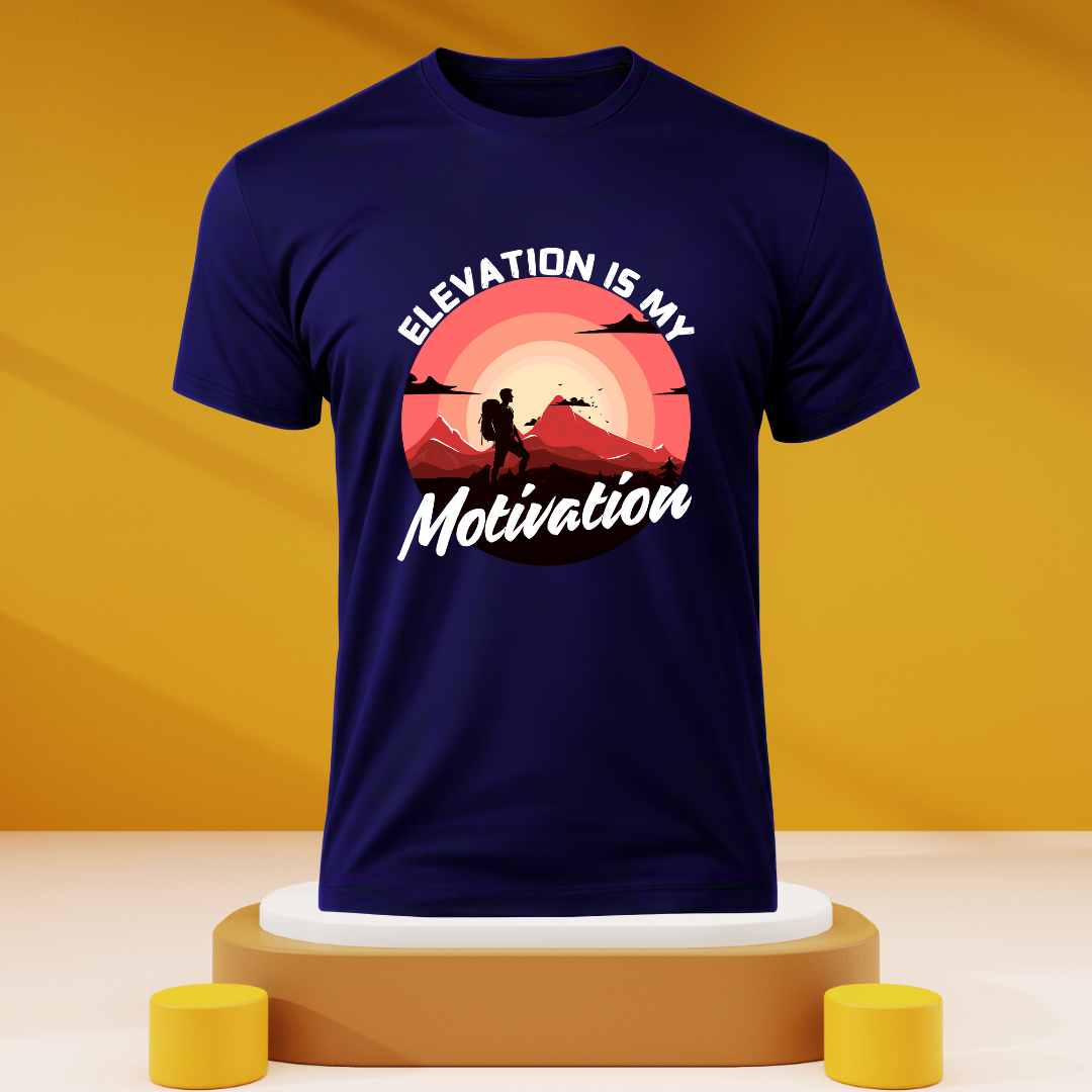 Elevation is my motivation Unisex Tshirts