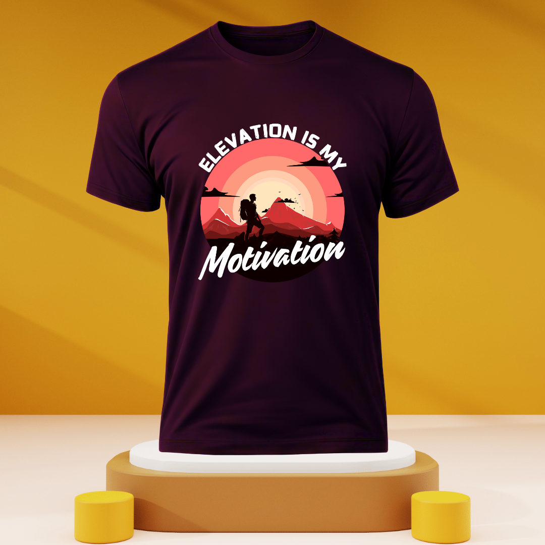 Elevation is my motivation Unisex Tshirts