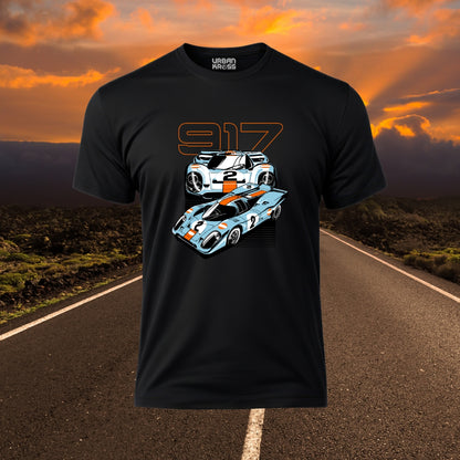 Racing Car 917 Unisex Classic Crew T-Shirt