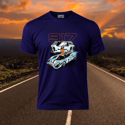Racing Car 917 Unisex Classic Crew T-Shirt