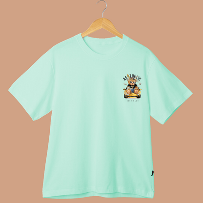 Teddy Aesthetic Cash Flow Oversized Tees