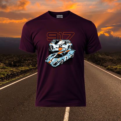 Racing Car 917 Unisex Classic Crew T-Shirt