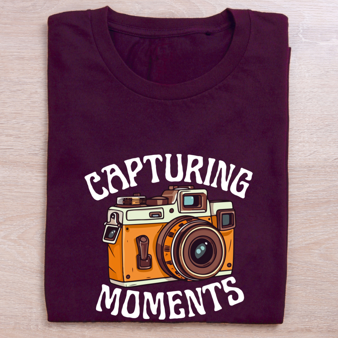 Capturing Moments Unisex Half Sleeve T-shirt