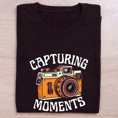 Capturing Moments Unisex Half Sleeve T-shirt