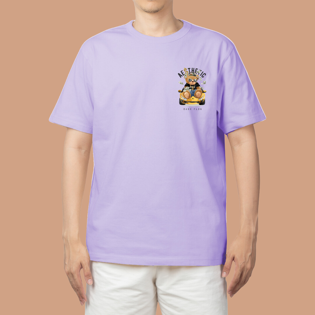 Teddy Aesthetic Cash Flow Oversized Tees