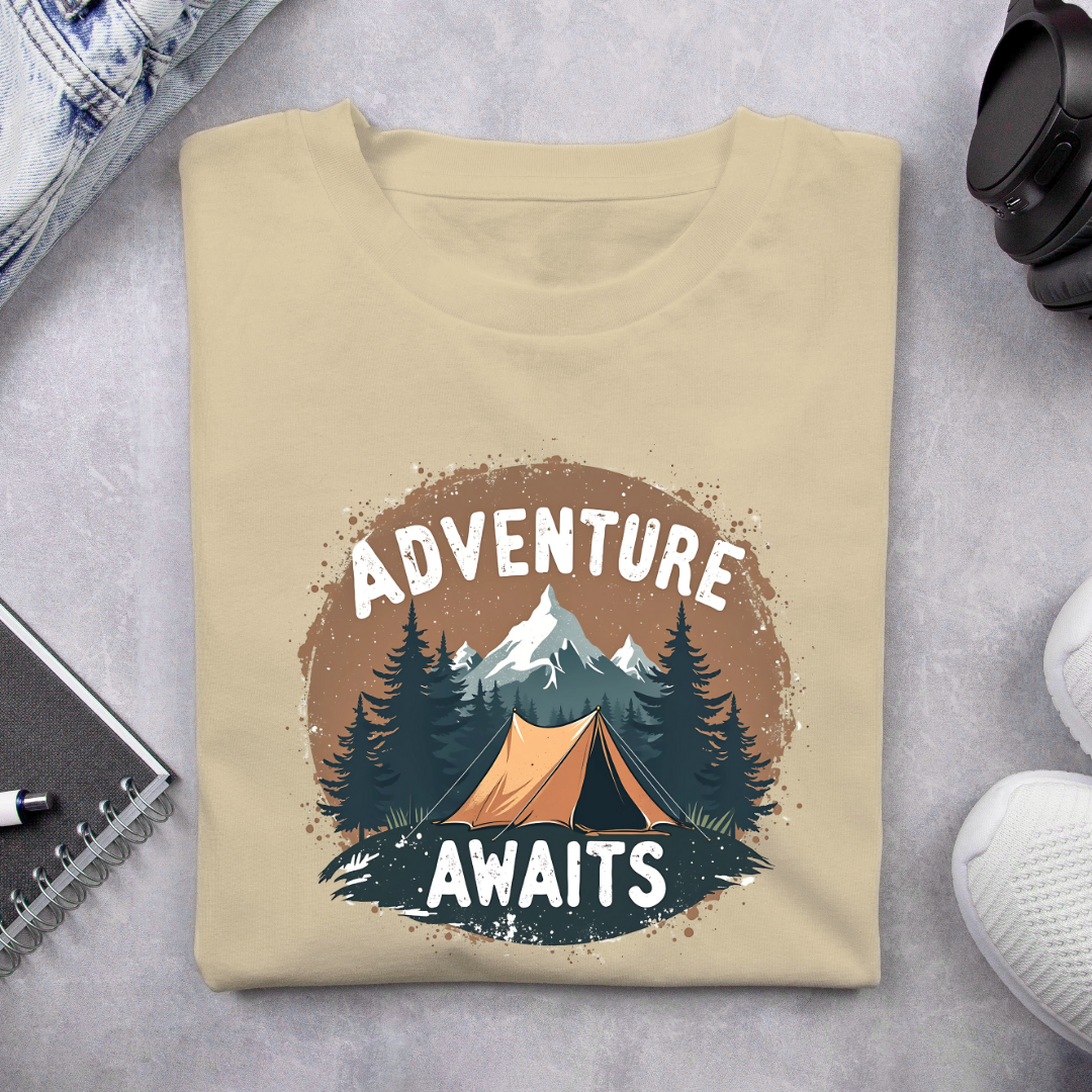 Adventure Awaits Light Unisex Tshirts