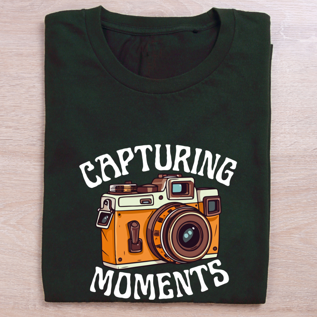 Capturing Moments Unisex Half Sleeve T-shirt